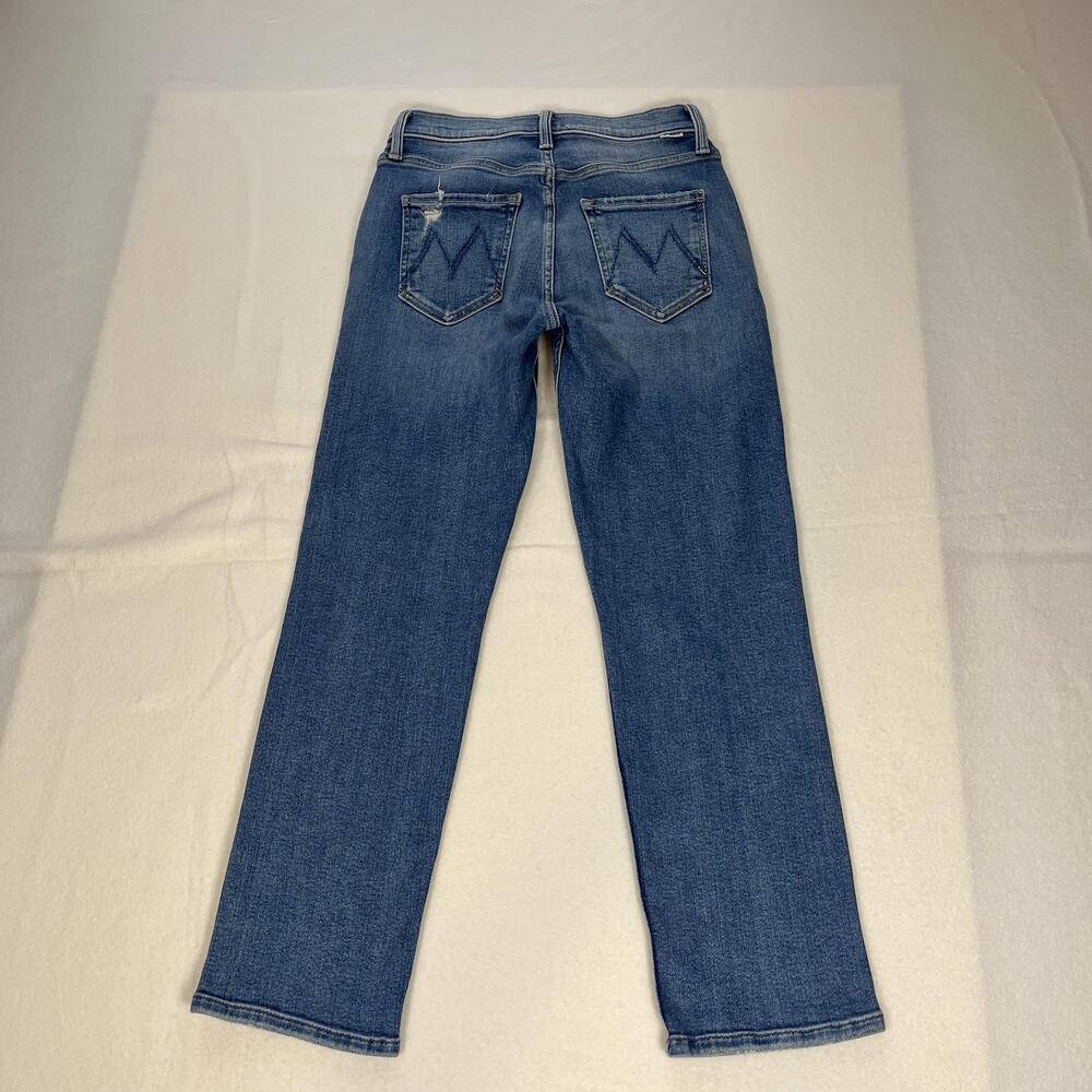 Mother Jeans Womens 25 Blue The Tomcat Play Like A Pirate Distressed Denim USA